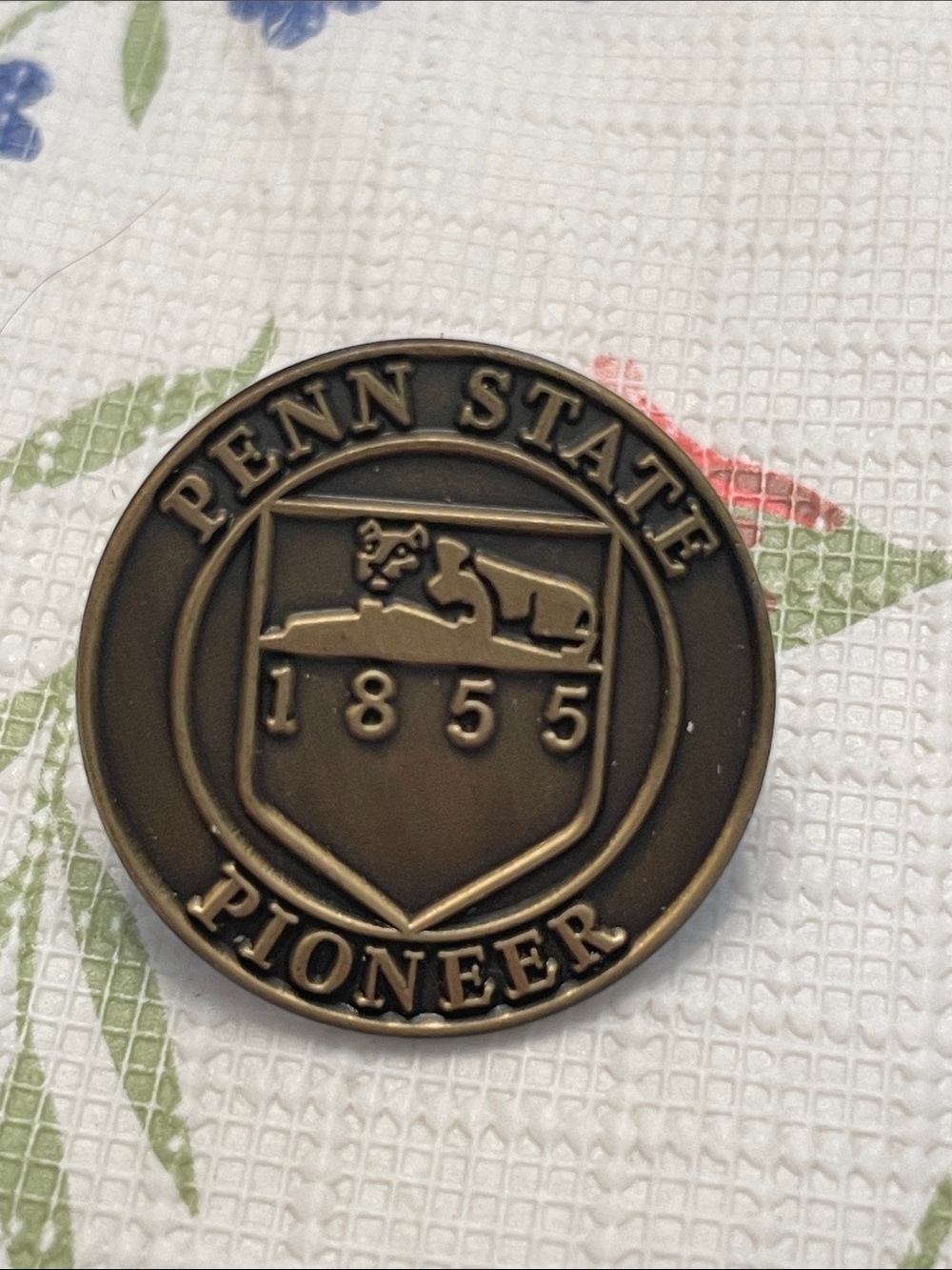 Vintage/Collectable Penn State Medal from the University’s Founding year.
